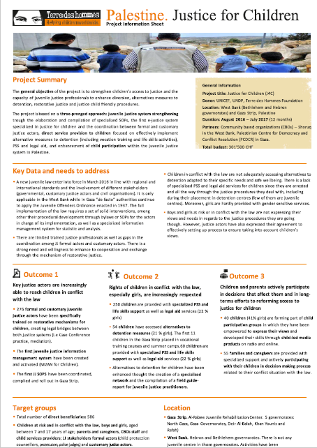 screenshot  of first page